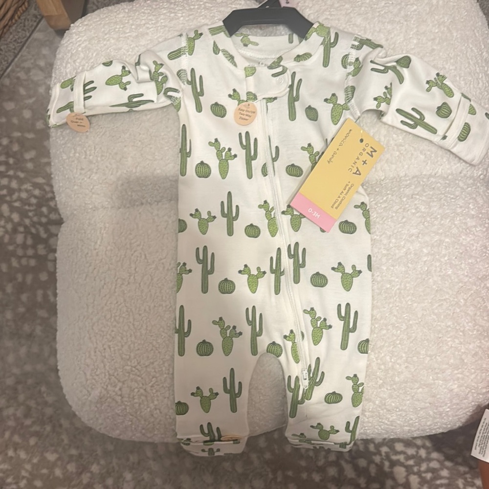 Cactus Print Kids One Piece